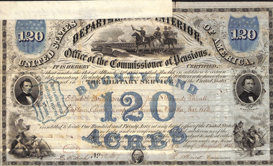 He Got Bounty Land WHERE???