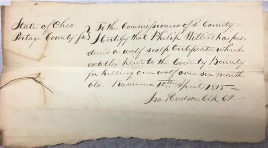 The Great Streetsboro Hunt of 1819