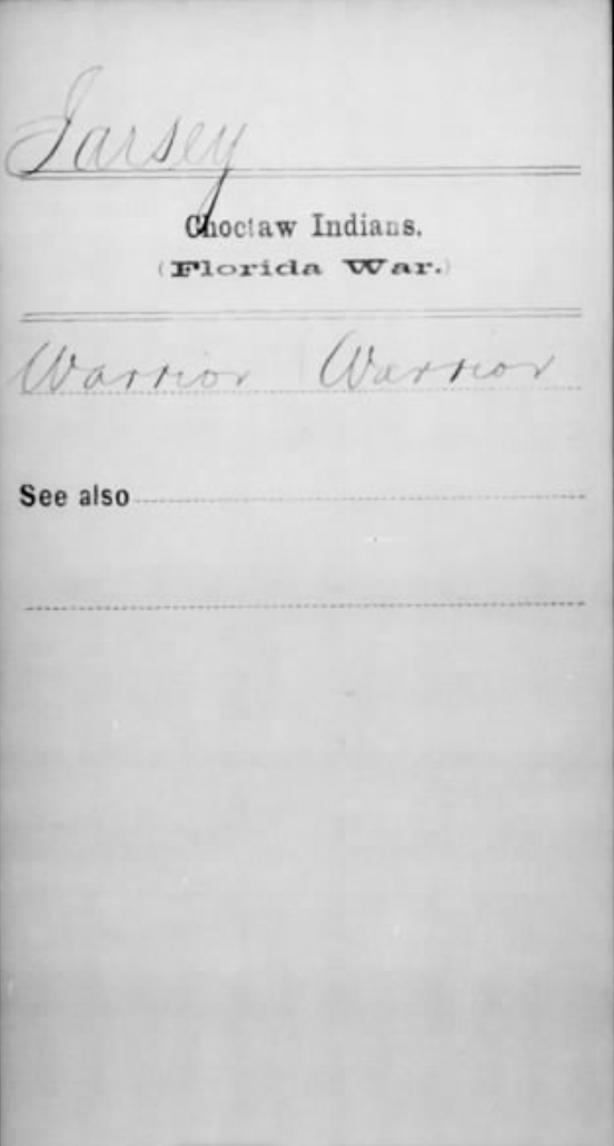 Indian War Compiled Military Service Records