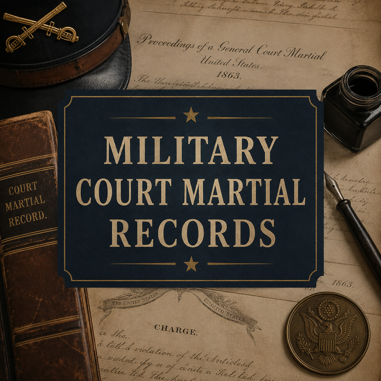 Court Martial files 1800-1876