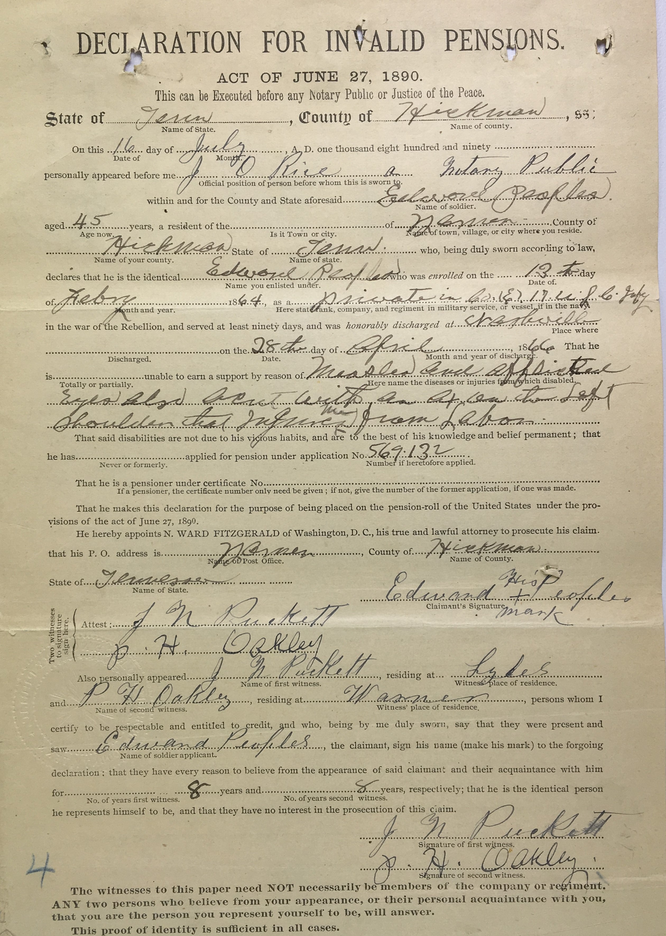 The Basics Full Civil War Pension File And Compiled Service Records
